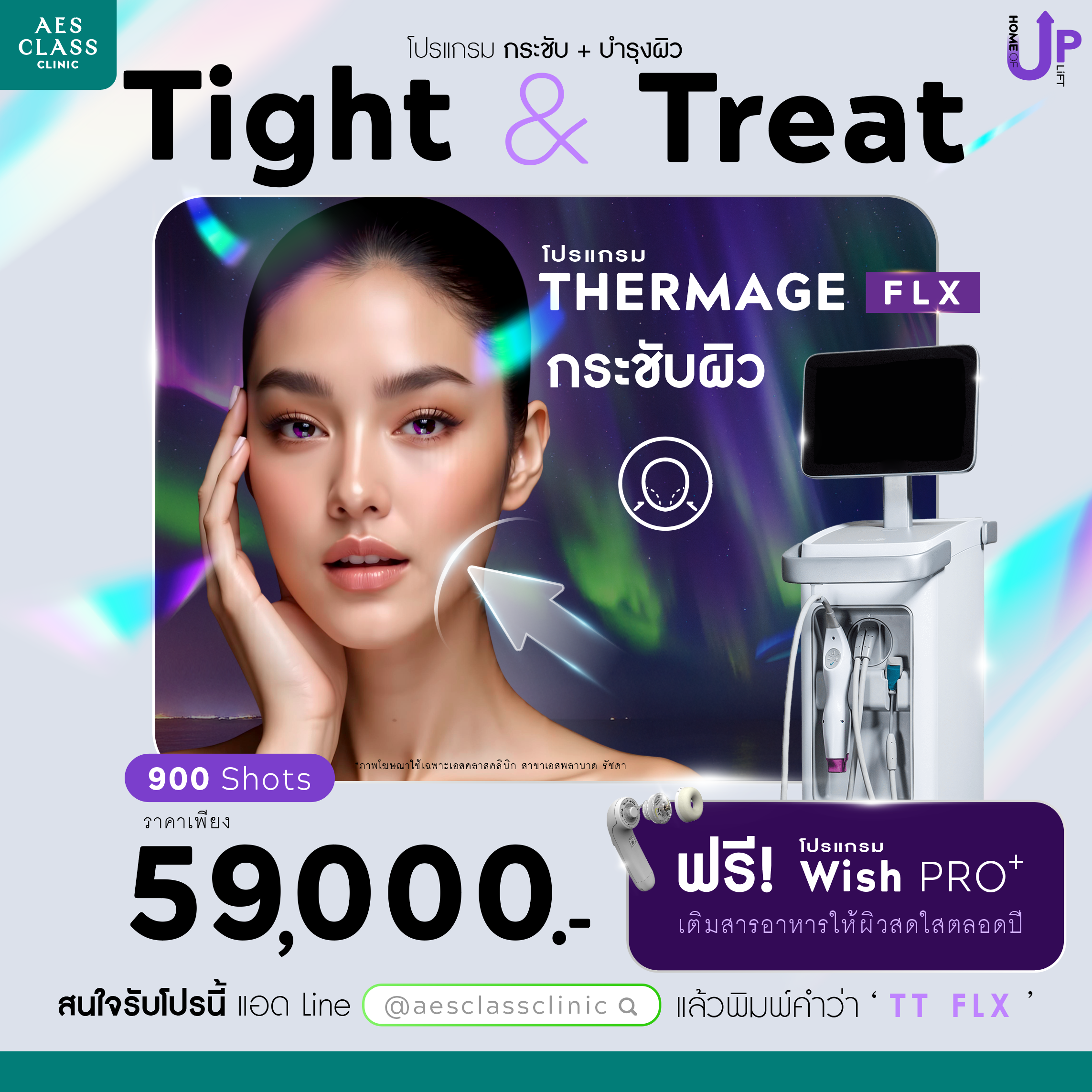 Thermage FLX 900 shots ราคา